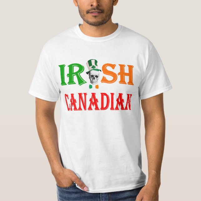 Camiseta Día de San Patricio de Canadá (Anverso)