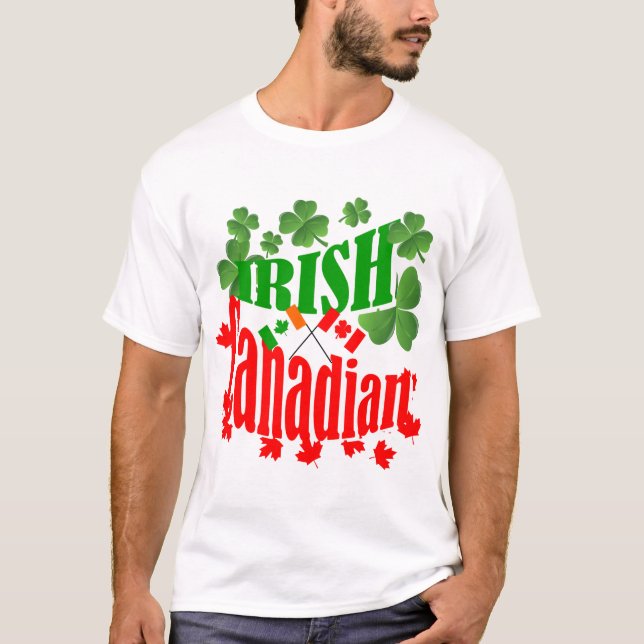 Camiseta Día de San Patricio de Canadá (Anverso)