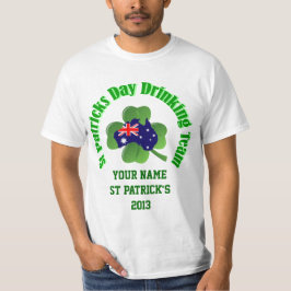 Camiseta Día de San Patricio de Irlanda personalizado