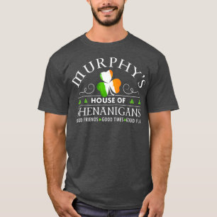 Camiseta Día de San Patricio de la Casa de Murphy de Shena