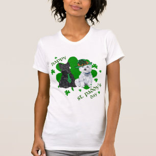 Camiseta Día de San Patricio de West Highland y Scottish Te