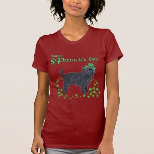 Camiseta Día de San Patricio del Affenpinscher