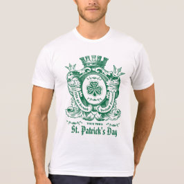 Camiseta Día de San Patricio del Escudo del Escudo de Brazo
