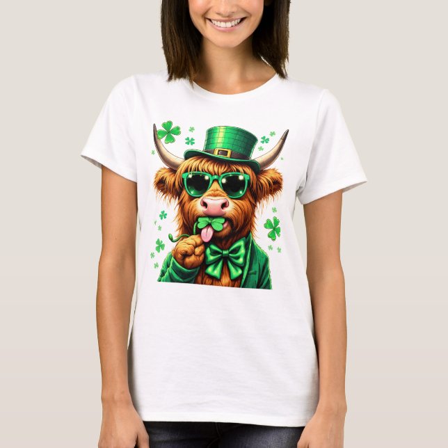 Camiseta Día de San Patricio, Día de los Patrocinadores Ret (Anverso)