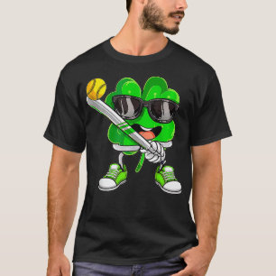 Camiseta Día de San Patricio Día de los Softball de Shamroc