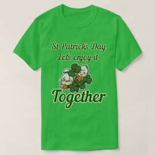 Camiseta Día de San Patricio, disfrutemos juntos