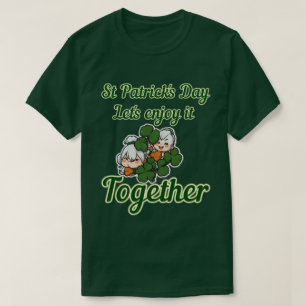 Camiseta Día de San Patricio, disfrutemos juntos