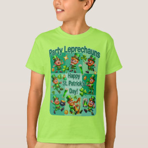 Camiseta Día de San Patricio Diversión "Duendes de la Fiest