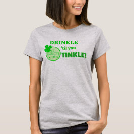 Camiseta Día de San Patricio ¡DIVERSIÓN! Mejor grupo o indi