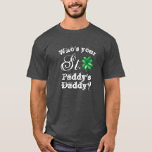 Día de San Patricio Divertido ¿Quién es tu papá? H