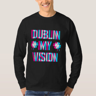 Camiseta Día de San Patricio Dublín Mi Visión Rave Borracho
