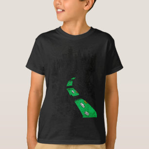 Camiseta día de san patricio gráfico de chicago río verde i