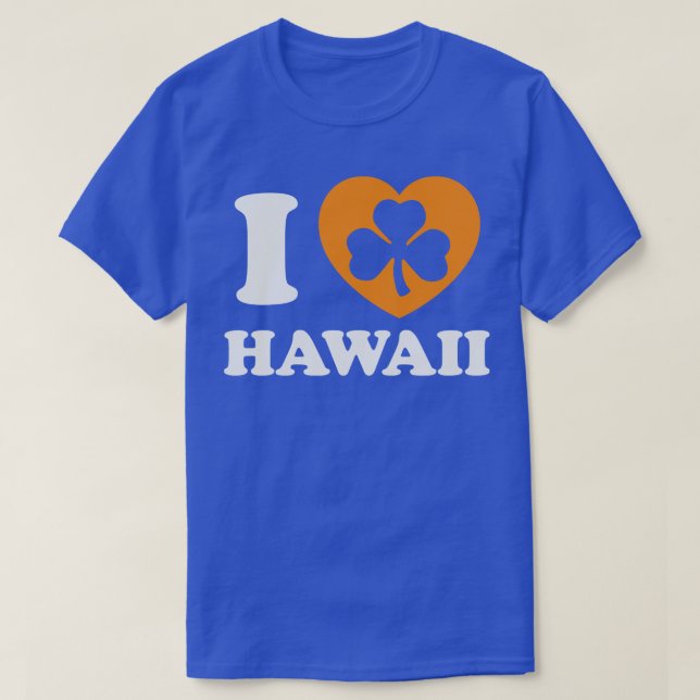 Camiseta Día de San Patricio Hawaii Orgullo irlandés Shamro (Diseño del anverso)