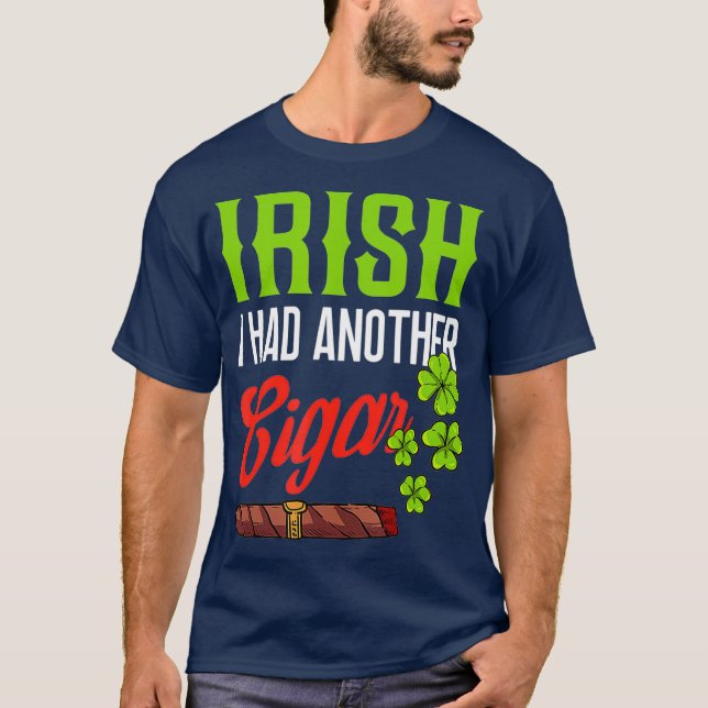 Camiseta Día de San Patricio Humo Irlandés Gracioso (Anverso)