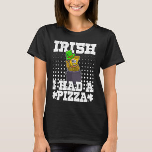 Camiseta Día de San Patricio Irlanda Pizza Italia Gaélico