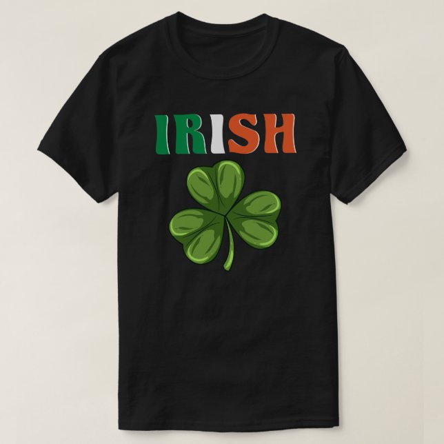 Camiseta Día de San Patricio - Irlandés (Diseño del anverso)