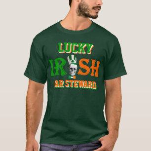 Camiseta Día de San Patricio Irlandés, afortunado y persona