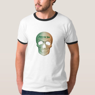Camiseta Día de San Patricio - Irlandés al cráneo de los hu