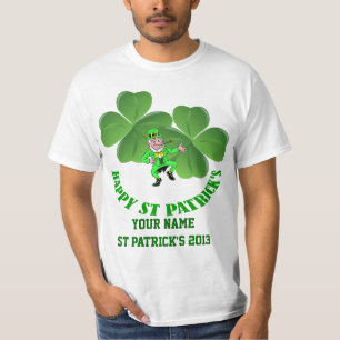 Camiseta Día de San Patricio Irlandés Personalizado