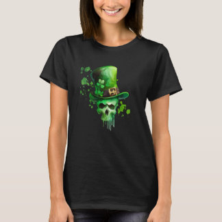 Camiseta Día de San Patricio Leprechaun Irlandés Trébol de