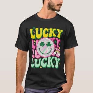 Camiseta Día de San Patricio Lucky Png, Doodle Trébol, Sonr