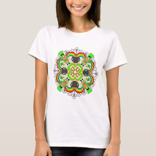 Camiseta Día de San Patricio   Mandala inspirada en Irlanda