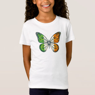 Camiseta Día de San Patricio mariposa irlandesa