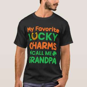 Camiseta Día de San Patricio Mis Lucky Charms Favoritos Me