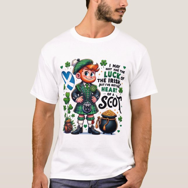 Camiseta Día de San Patricio no Irlandés (Anverso)