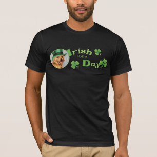 Camiseta Día de San Patricio Norwich Terrier