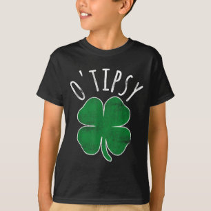 Camiseta Día de San Patricio O'tipsy Beber Cerveza Borracho