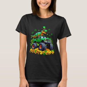 Camiseta Día de San Patricio para niños 2026 - Dinosaurio m
