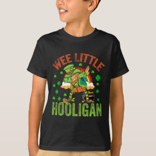 Camiseta Día de San Patricio Pequeño Duende Bandera de Irla