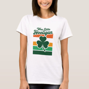 Camiseta Día de San Patricio Pequeño Hooligan Divertido 