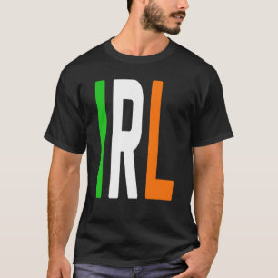 Camiseta Día de San Patricio por la bandera irlandesa de Sa