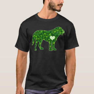 Camiseta Día de San Patricio San Bernardo Shamroc Verde Irl
