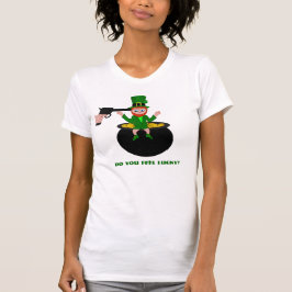 Camiseta Día de San Patricio, ¿se siente afortunada con la 