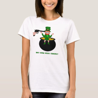 Camiseta Día de San Patricio, ¿se siente afortunada con la 