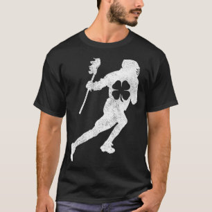 Camiseta Día de San Patricio Shamrock Lacrosse Saint Paddys