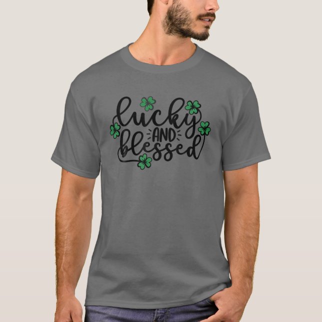 Camiseta Día de San Patricio Shamrock Orgullo Irlandés Afor (Anverso)