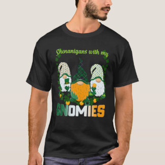 Camiseta Día de San Patricio Shenanigans Gnomies Gnome Sham