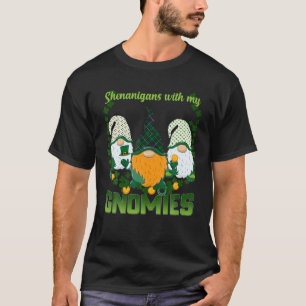 Camiseta Día de San Patricio Shenanigans Gnomies Gnome Sham