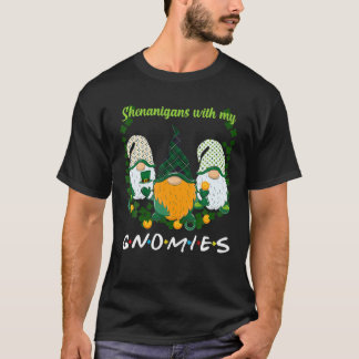 Camiseta Día de San Patricio Shenanigans Gnomies Gnome Sham