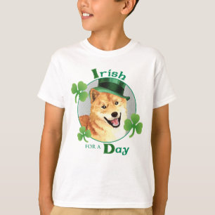 Camiseta Día de San Patricio Shiba Inu