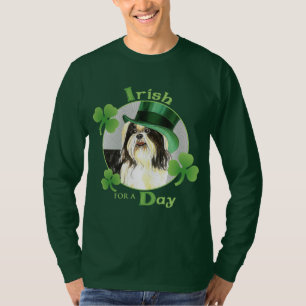 Camiseta Día de San Patricio Shih Tzu