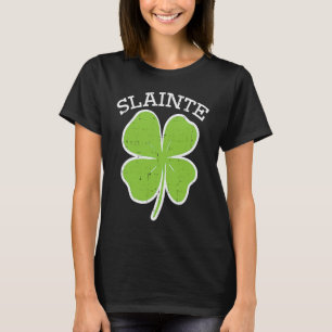 Camiseta Día de San Patricio Slainte Shamrock Saint Irish M