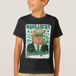 Camiseta Día de San Patricio Trump Incendio Irlandés