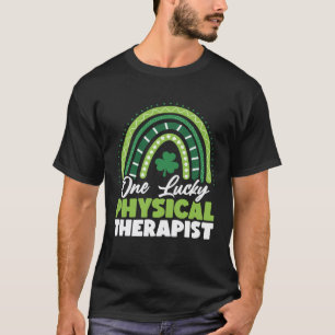 Camiseta Día de San Patricio Un Fisioterapeuta Afortunado