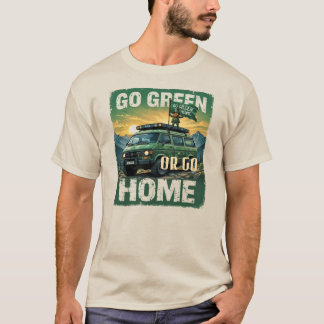 Camiseta Día de San Patricio VAYA VERDE O VAYA A CASA