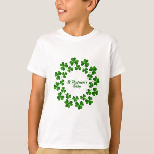Camiseta Día de San Patricio Verde Trébol